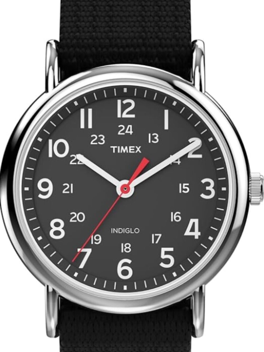 Timex Weekender 38mm Unisex Analog Watch Adjustable Durable Nylon Fabric Slip